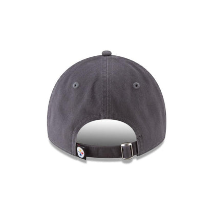 Pittsburgh Steelers New Era 9TWENTY Core Classic Charcoal Hat