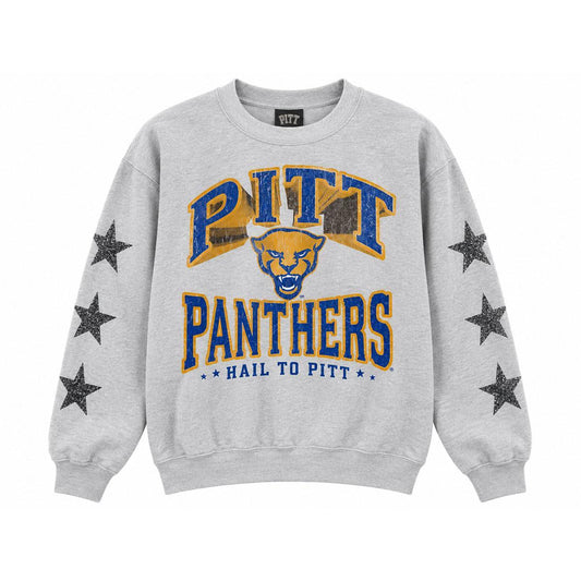 PITT Panthers Hail To Pitt Pullover Oversized Sweatshirt