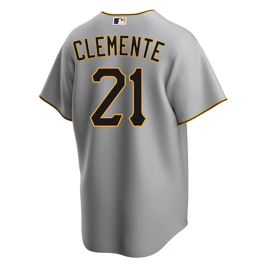 Roberto Clemente #21 Pittsburgh Pirates Mens Replica Away Jersey