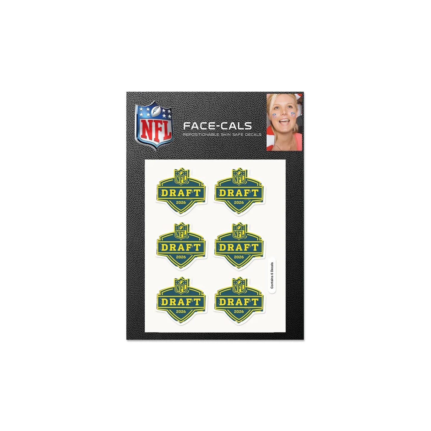 NFL Draft 2026 Face Cals