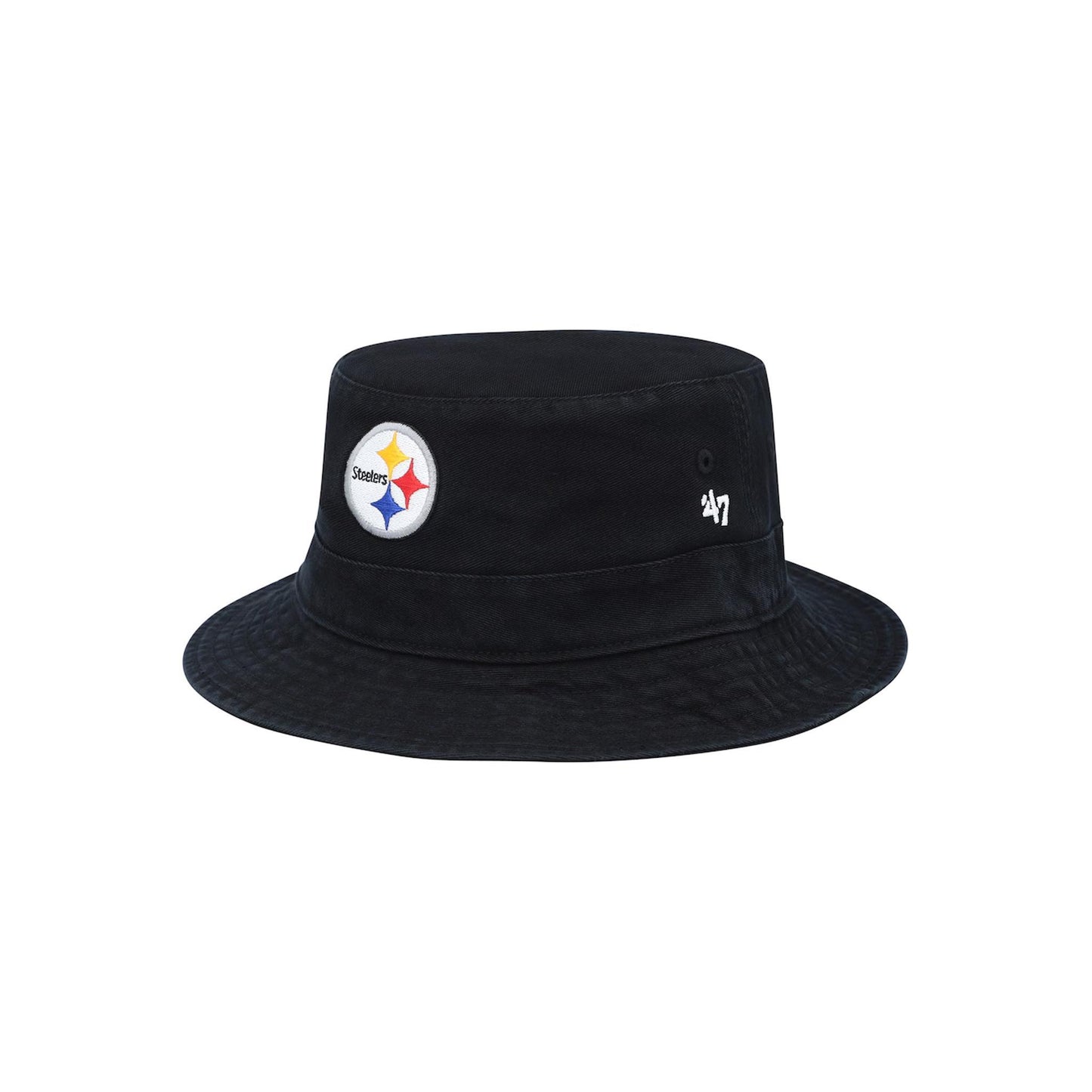 Pittsburgh Steelers '47 Black Primary OSFM Bucket Hat