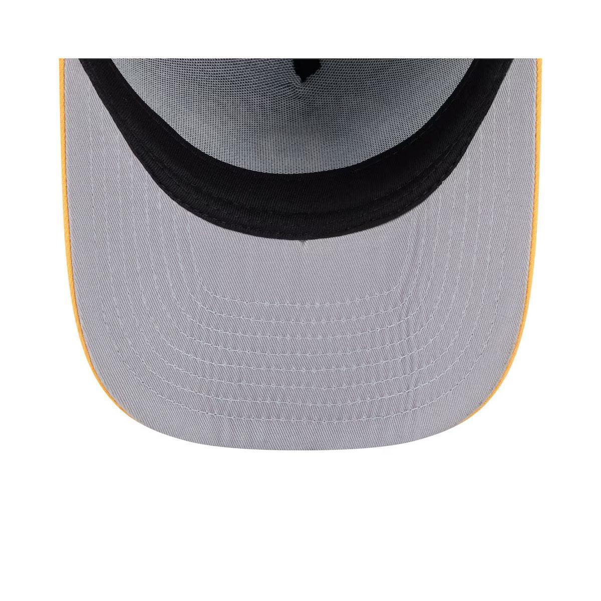 Pittsburgh Pirates New Era Black/Gold Arched A-Frame 9FIFTY Adjustable Hat