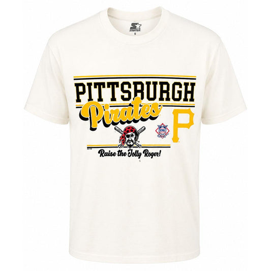 Pittsburgh Pirates Tan Jolly Roger Tee