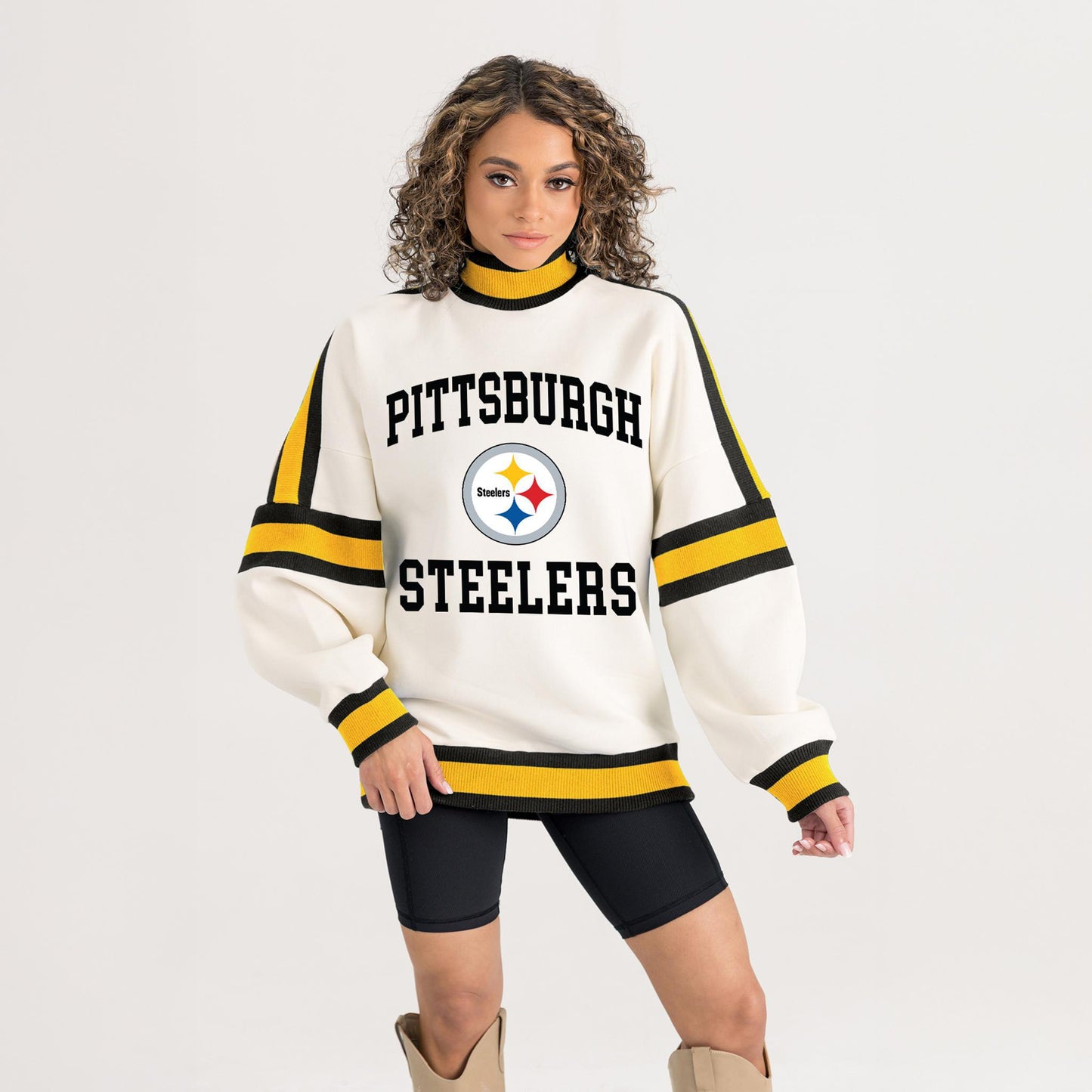Pittsburgh Steelers Gameday Couture Womens Pullover Sweatshirt