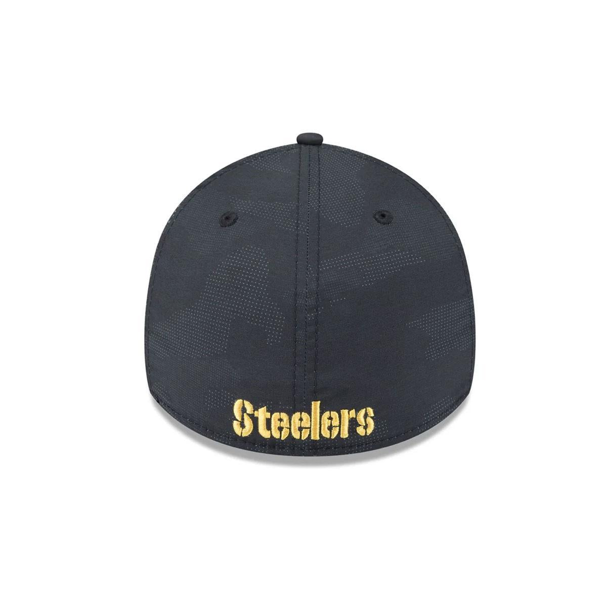 Pittsburgh Steelers New Era 39THIRTY Tonal Camo Flex Fit Hat