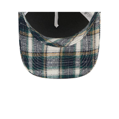 Pittsburgh Penguins Plaid M-Crown A-Frame 9FORTY Adjustable Hat