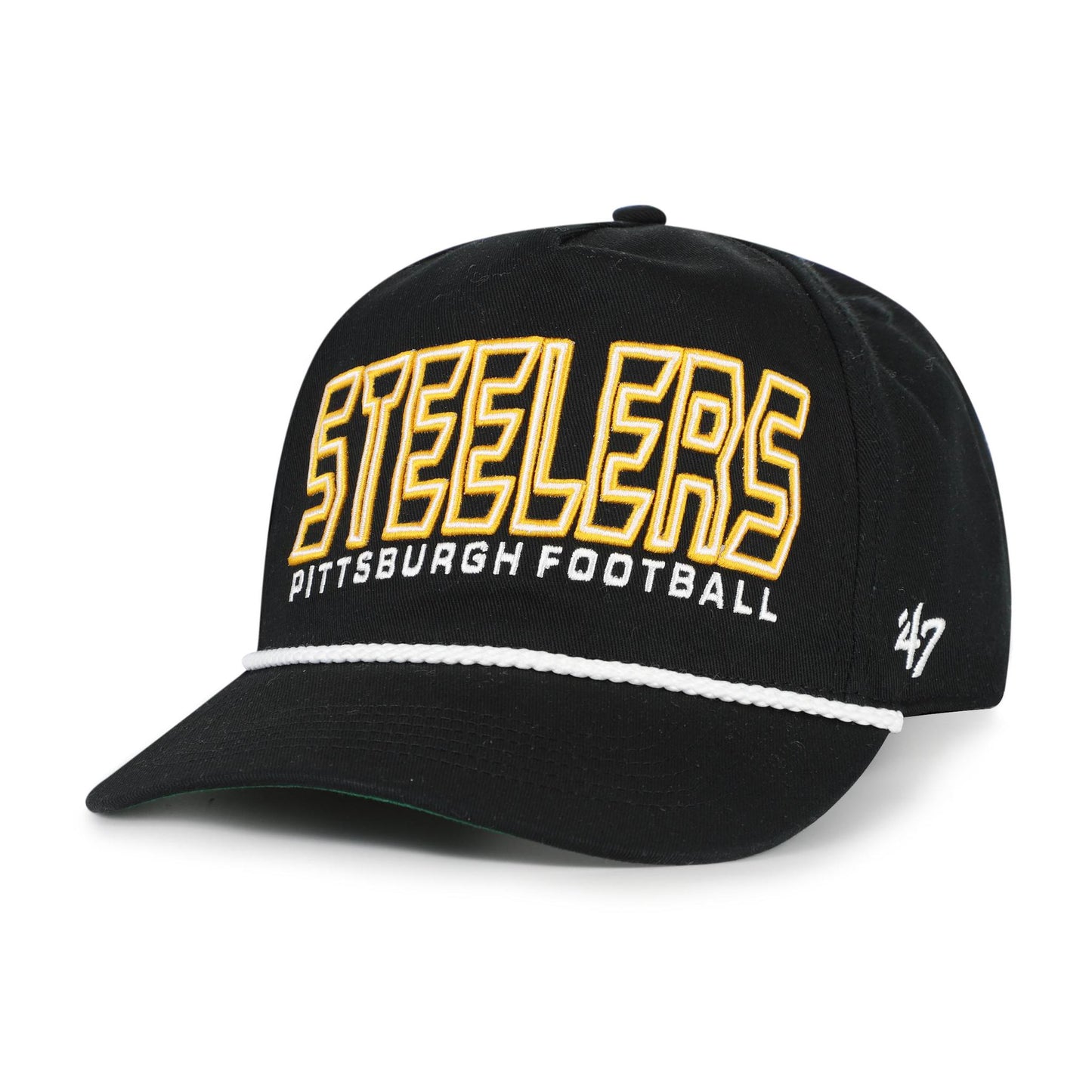 Pittsburgh Steelers Football Outline '47 Hitch Adjustable Hat