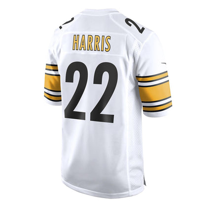 Najee Harris #22 Men's Nike Replica Away Jersey