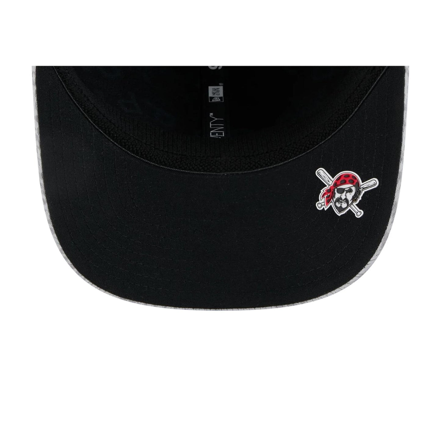 Pittsburgh Pirates New Era Gray 2025 MLB Clubhouse 9SEVENTY Stretch-Snap Hat