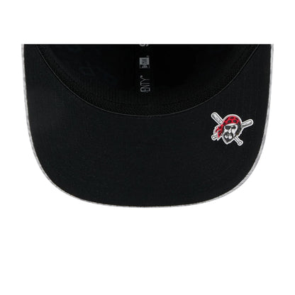 Pittsburgh Pirates New Era Gray 2025 MLB Clubhouse 9SEVENTY Stretch-Snap Hat