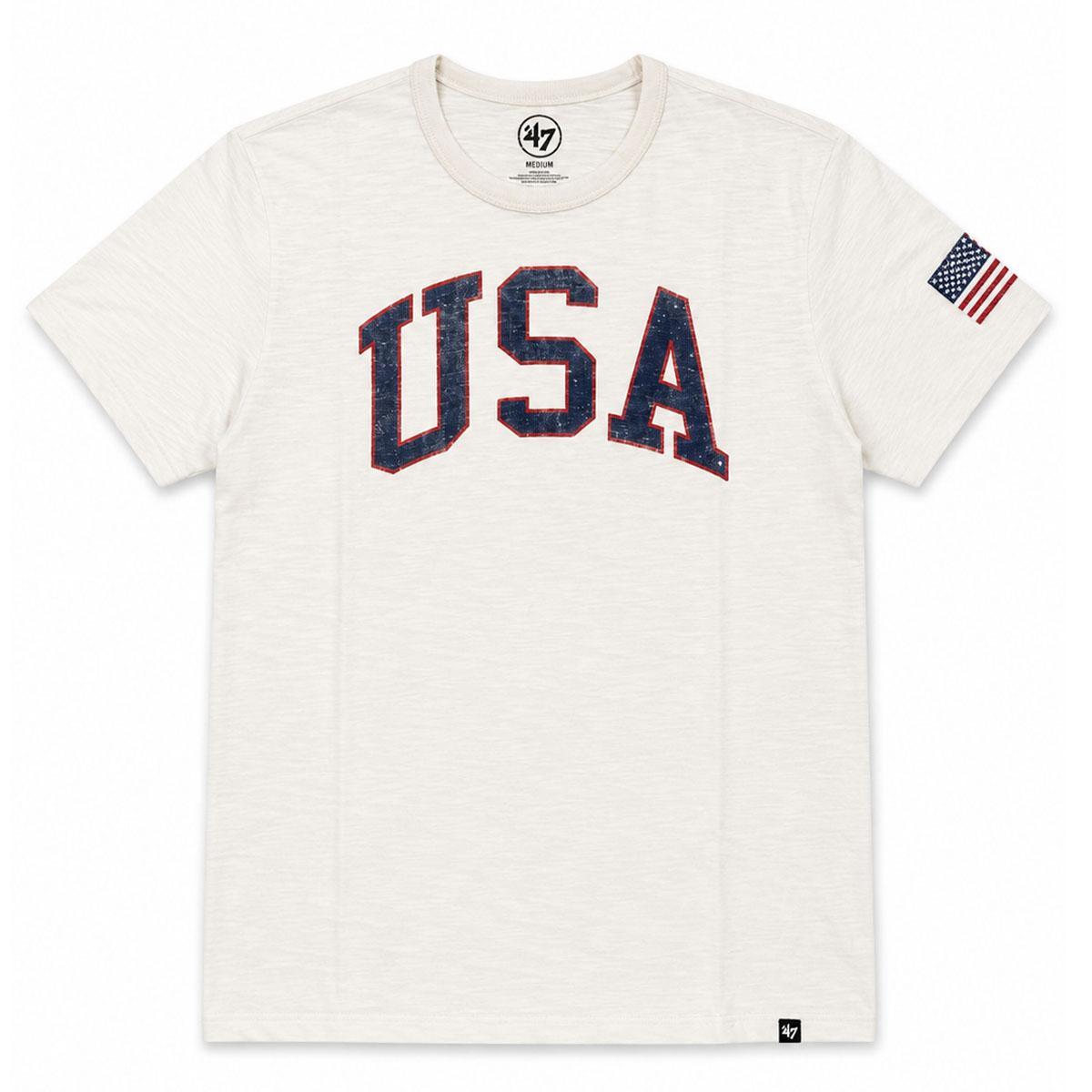'47 Brand USA Cream Tee
