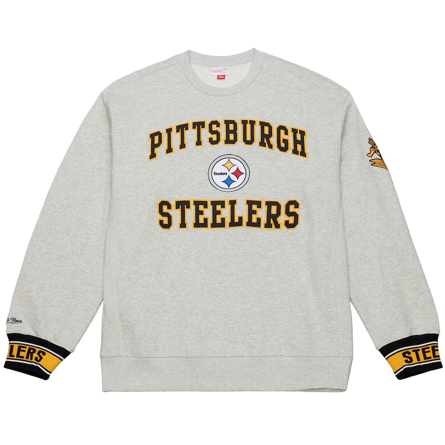 Pittsburgh Steelers Heather Gray Team Celebration Fleece Sweatshirt