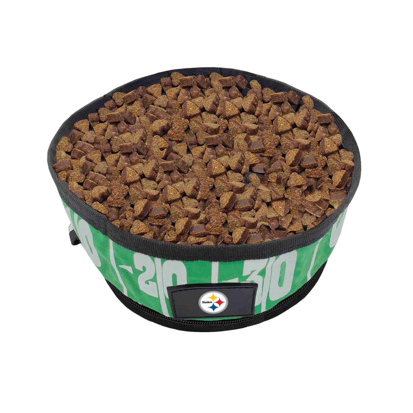 Pittsburgh Steelers Collapsible Pet Bowl