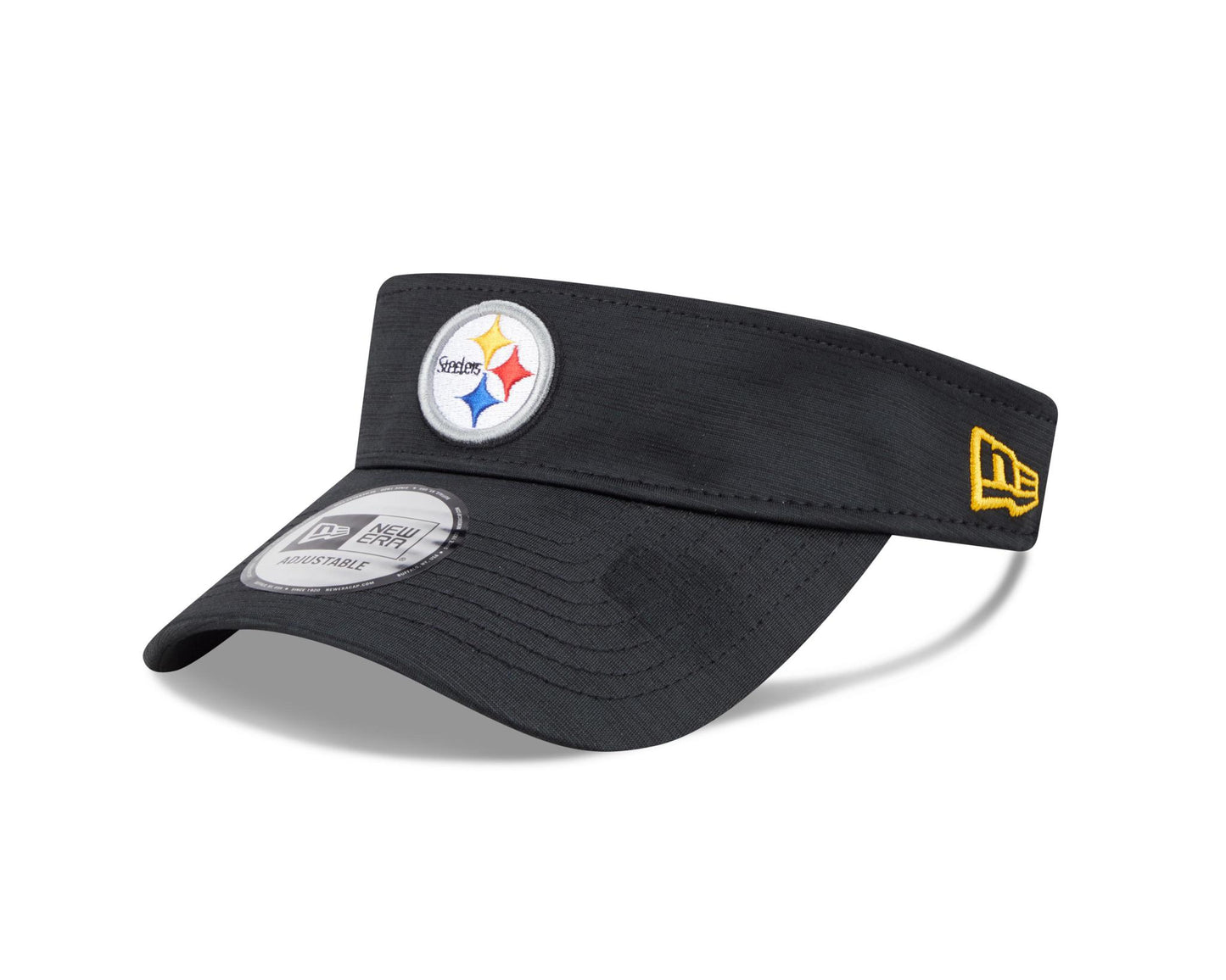 Pittsburgh Steelers New Era Sideline Adjustable Visor