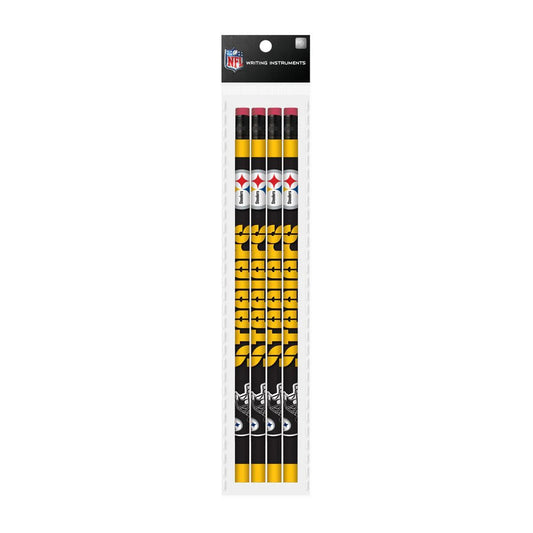 Pittsburgh Steelers 4-Pack Wood Pencils