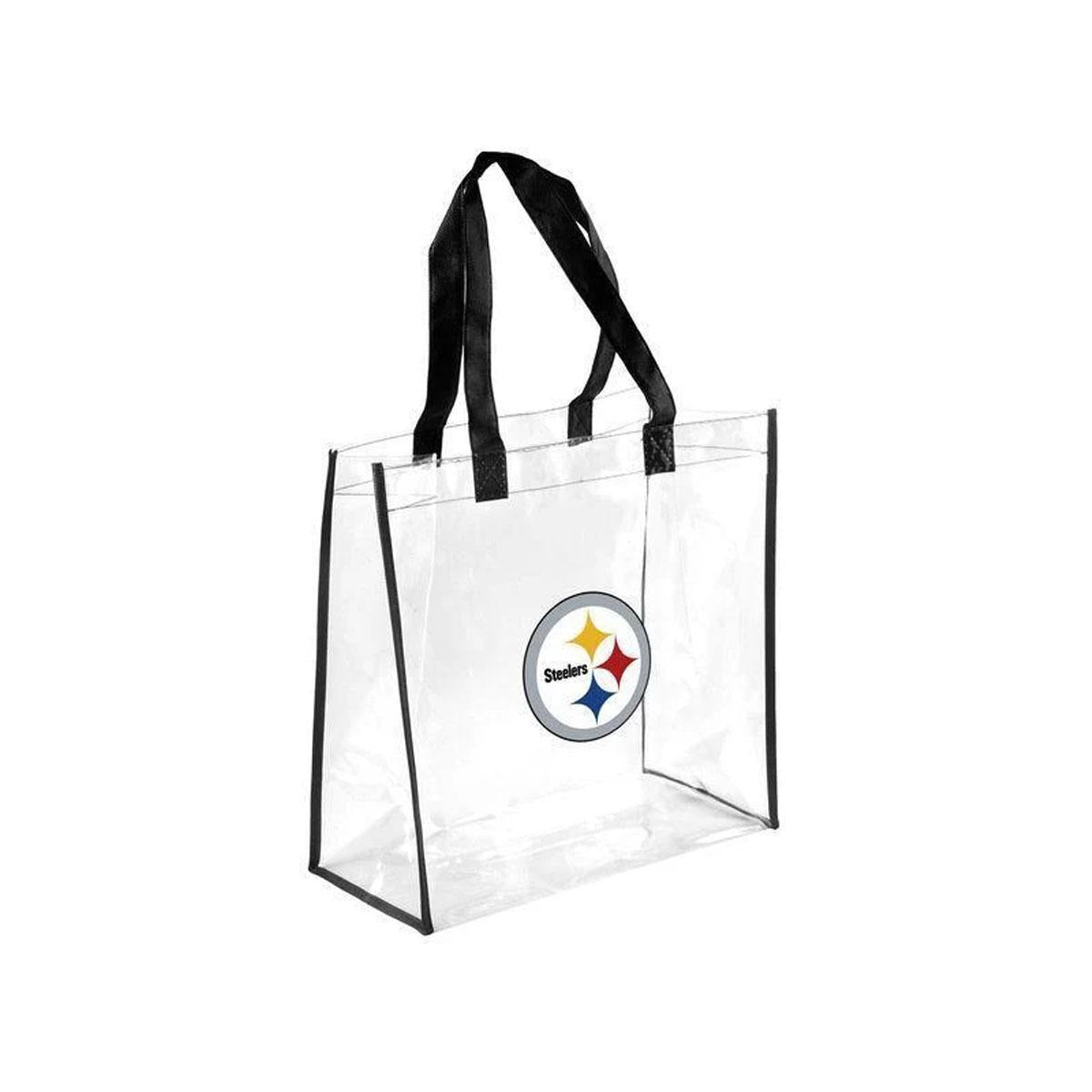 Pittsburgh Steelers Clear Plastic Stadium Bag