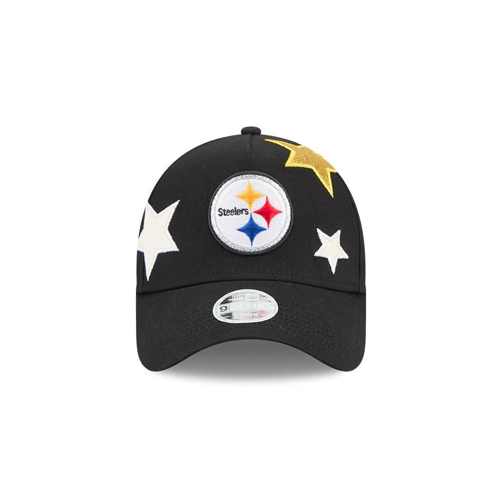 Pittsburgh Steelers New Era Women's Stardom A-Frame 9FORTY Adjustable Hat