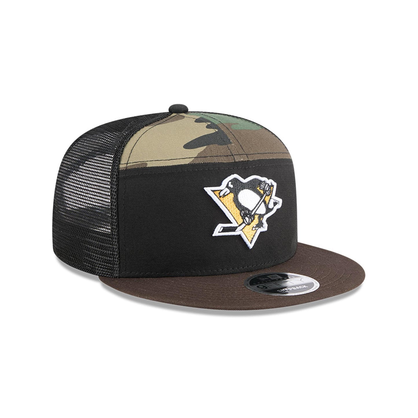 Pittsburgh Penguins Split Panel 9FIFTY Outdoors Snapback