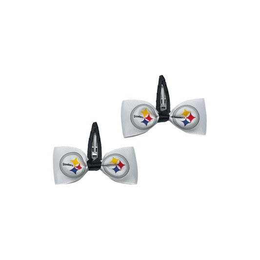 Pittsburgh Steelers Bow Clippies 2-Pack