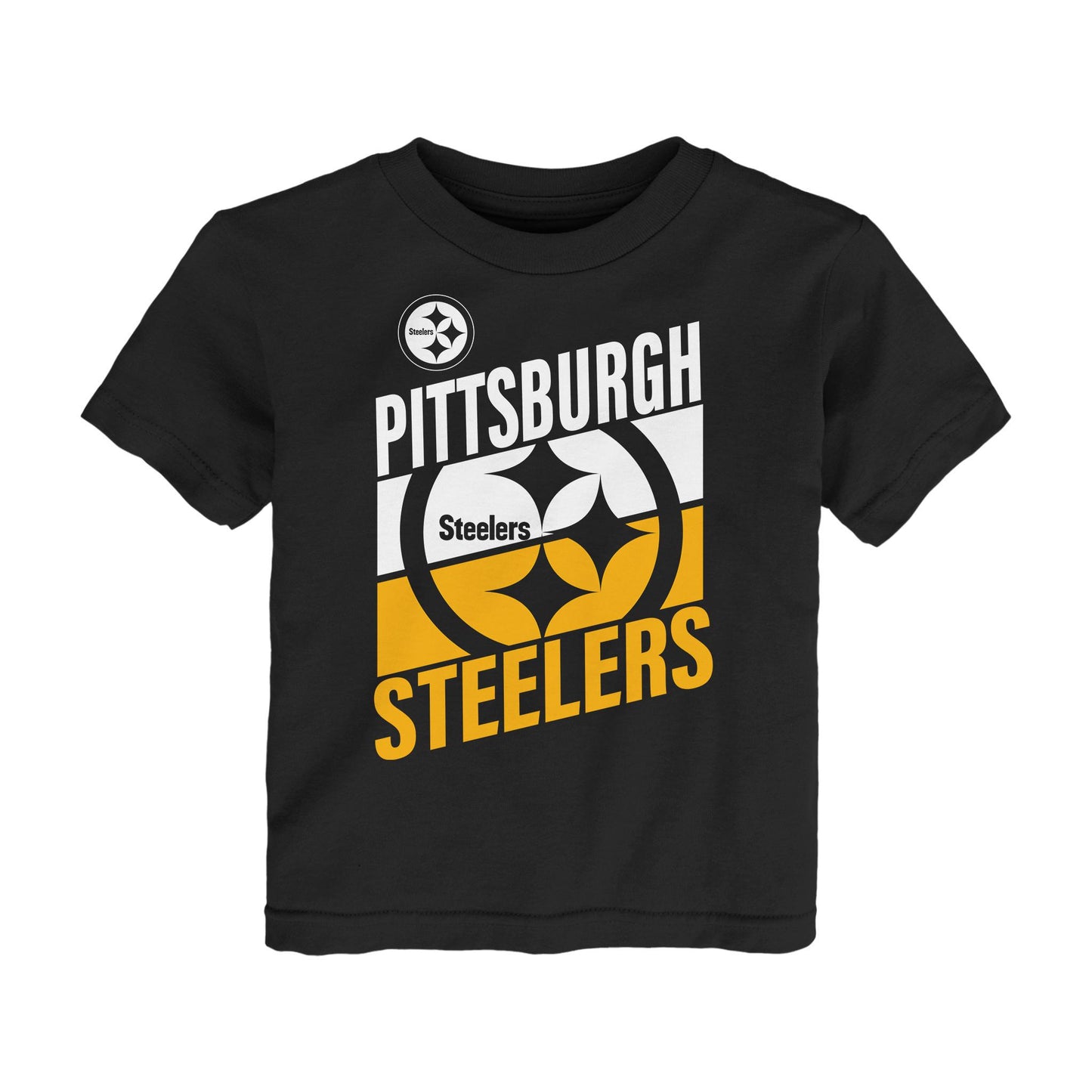 Pittsburgh Steelers Spilt Slant Toddler Tee